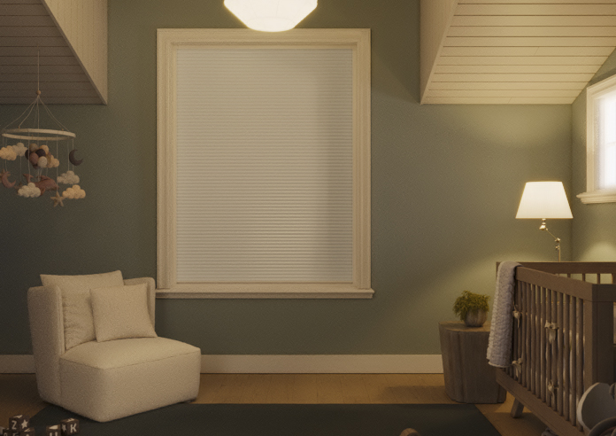 Celeste (Blackout), Talc - Ultra Blackout Blind - Image 7